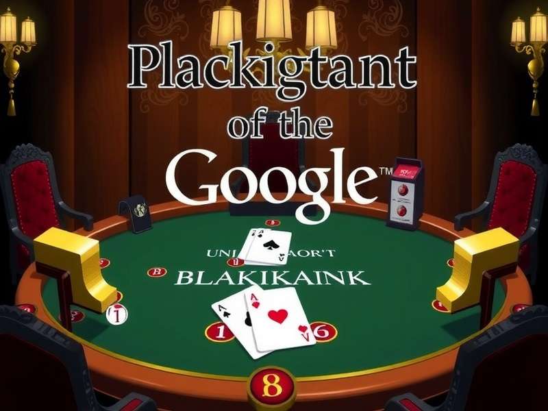 Digital blackjack game interface on a laptop and mobile phone