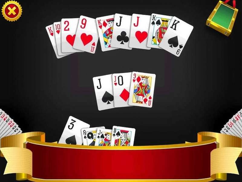 Blackjack Free table with cards and chips, strategy analysis overlay